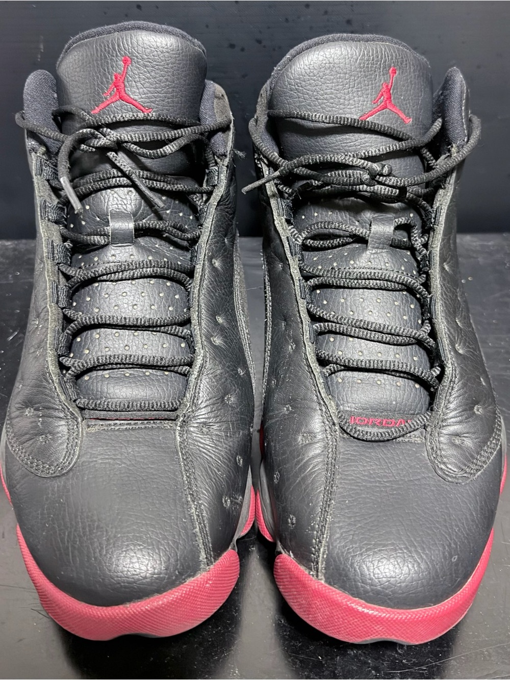 Air Jordan 13 Retro Dirty Bred Black Gym Red Men’s Size 10.5